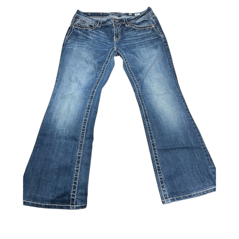 Miss Me Signature-Rise Bootcut Jeans Size 31